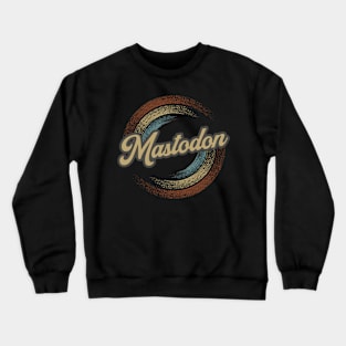 Mastodon Circular Fade Crewneck Sweatshirt